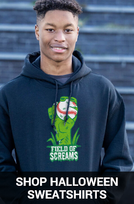 Shop Our Halloween Baseball Sweatshirts